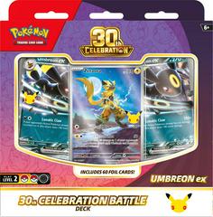 Battle Deck: Umbreon ex from Pokemon 30th Celebration set