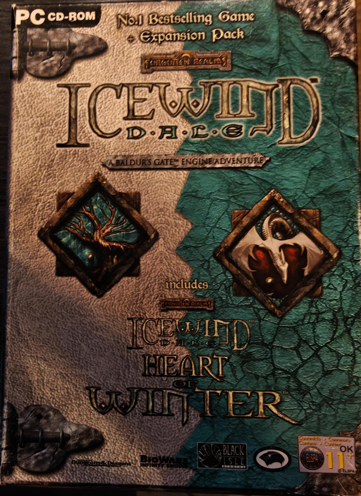 Icewind Dale & Heart Of Winter PC Games