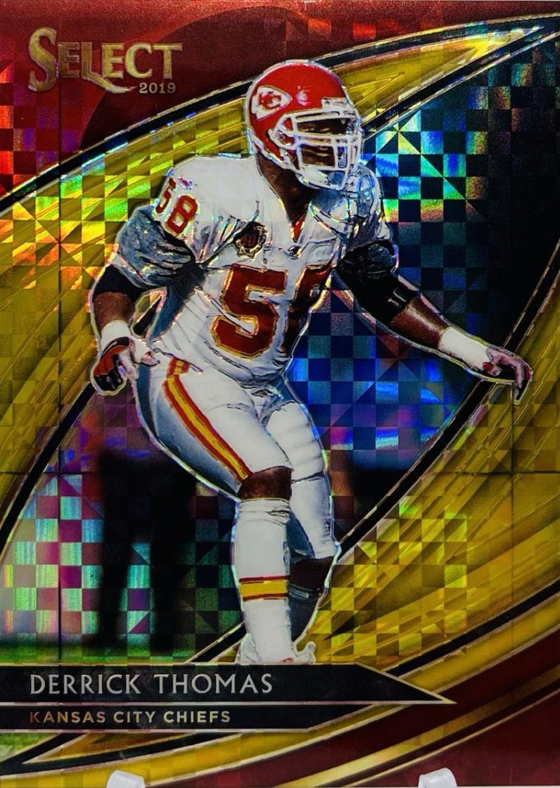 Derrick Thomas [Gold Prizm] #298