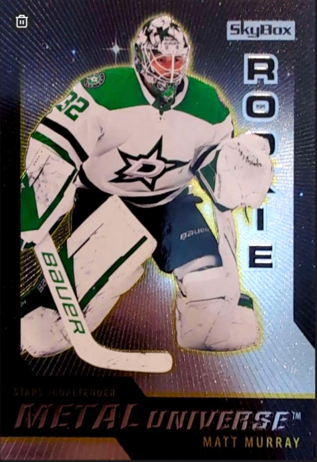 Matt Murray #R-36 Hockey Cards 2023 SkyBox Metal Universe Rookie Retro