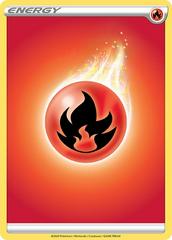 Fire Energy [Reverse Holo] from Pokemon Sword & Shield set