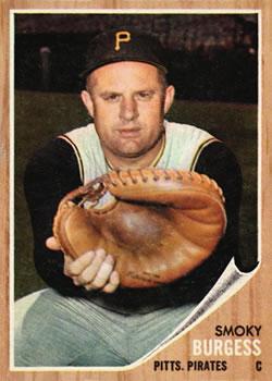 Smoky Burgess #389 1962 Topps Baseball