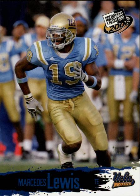 Marcedes Lewis #B31 2006 Press Pass Football