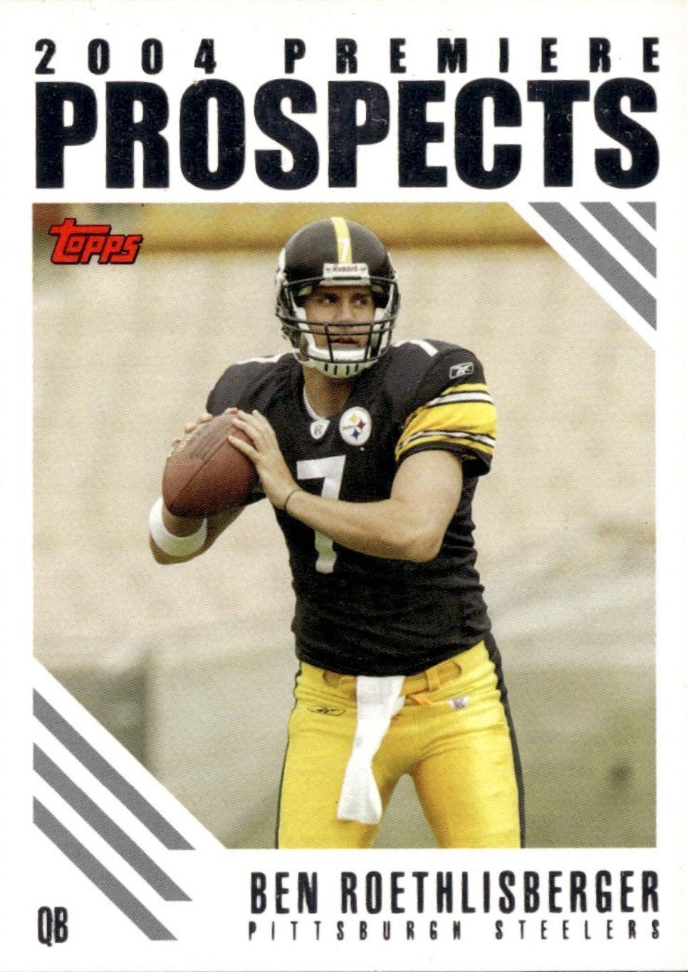 Ben Roethlisberger #PP1 Prices | 2004 Topps Premiere Prospects