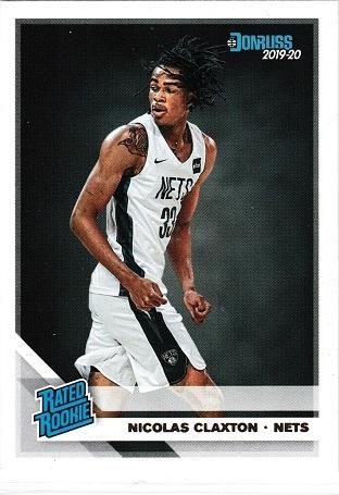 Nicolas Claxton #229 Basketball Cards 2019 Panini Donruss