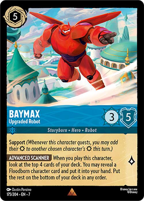 Baymax - Upgraded Robot #175 Lorcana Archazia's Island