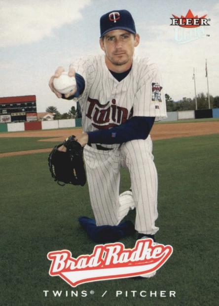 Brad Radke #50 2005 Fleer Ultra Baseball
