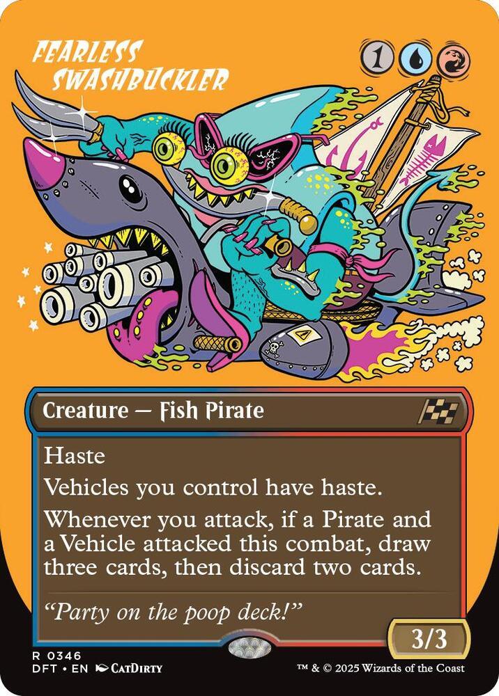Fearless Swashbuckler #346 Magic Aetherdrift