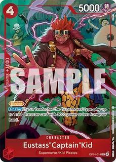 Eustass Captain Kid OP14-014 OP14-014