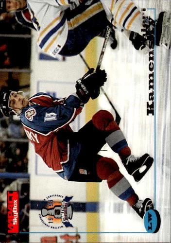 Valeri Kamensky #23 Hockey Cards 1996 SkyBox Impact