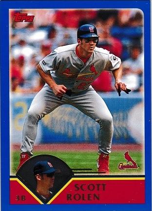 Scott Rolen #489 2003 Topps Baseball
