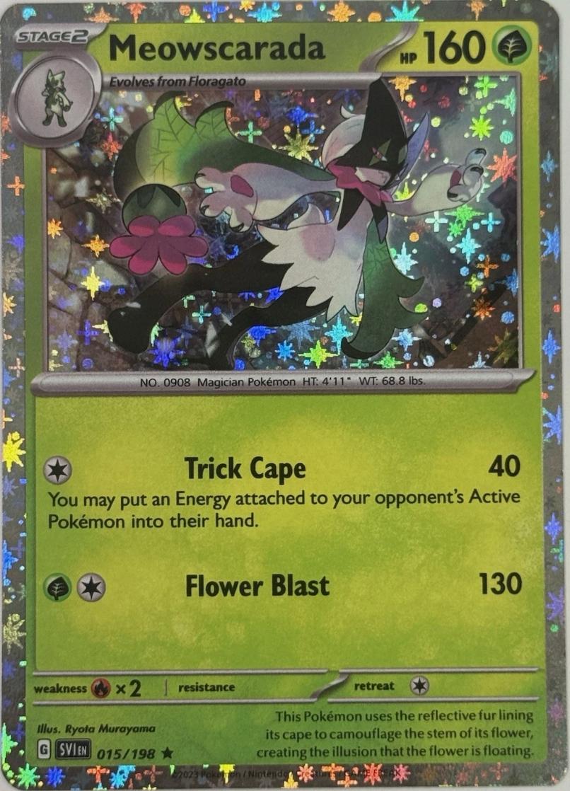 Meowscarada [Sparkle Holo] #15 Prices | Pokemon Scarlet & Violet | Pokemon  Cards