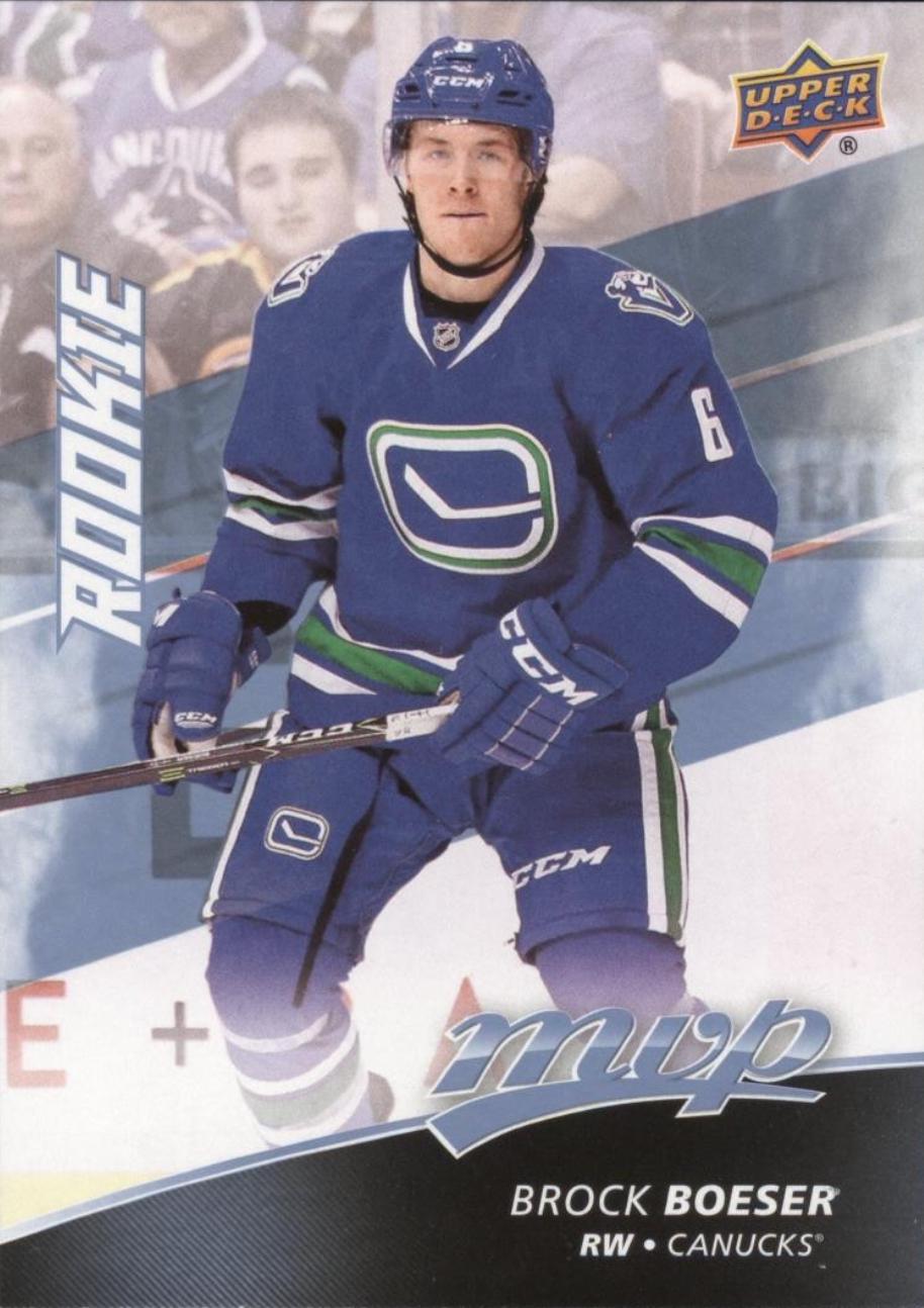 Brock Boeser #241 2017-18 Upper Deck MVP Hockey