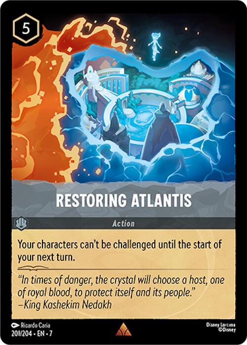 Restoring Atlantis #201 Lorcana Archazia's Island