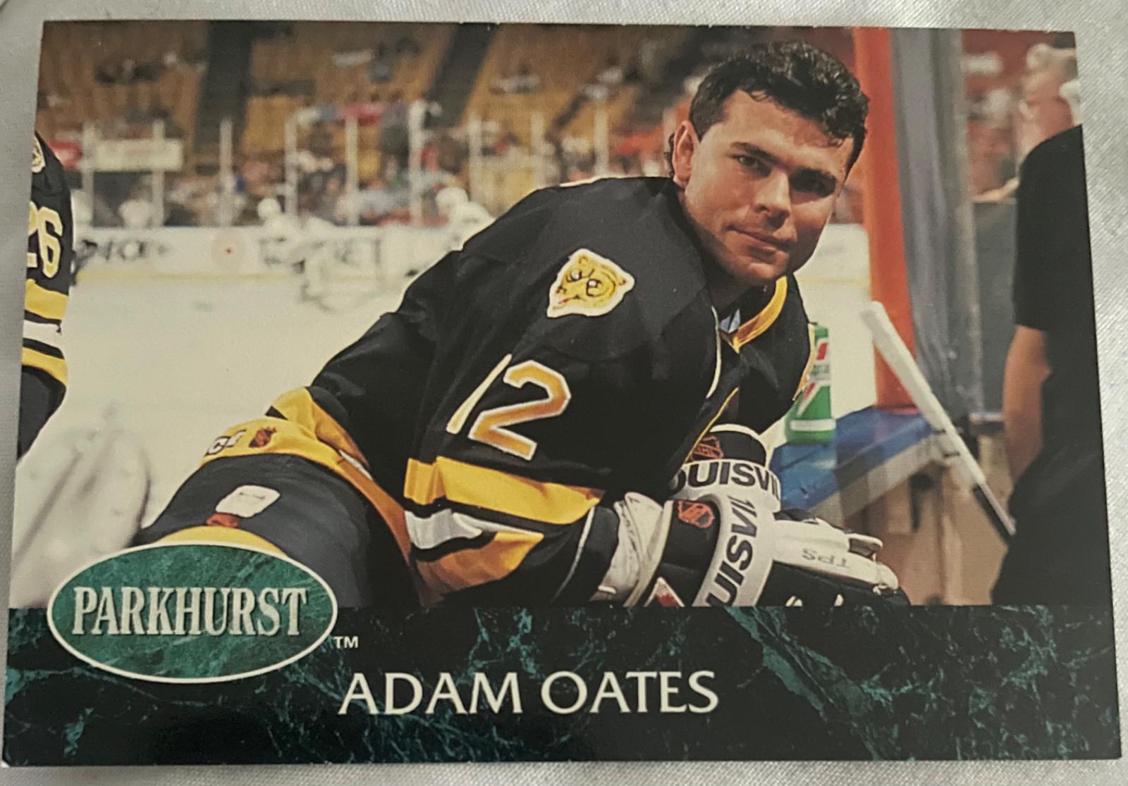 Adam Oates #4 Hockey Cards 1992 Parkhurst