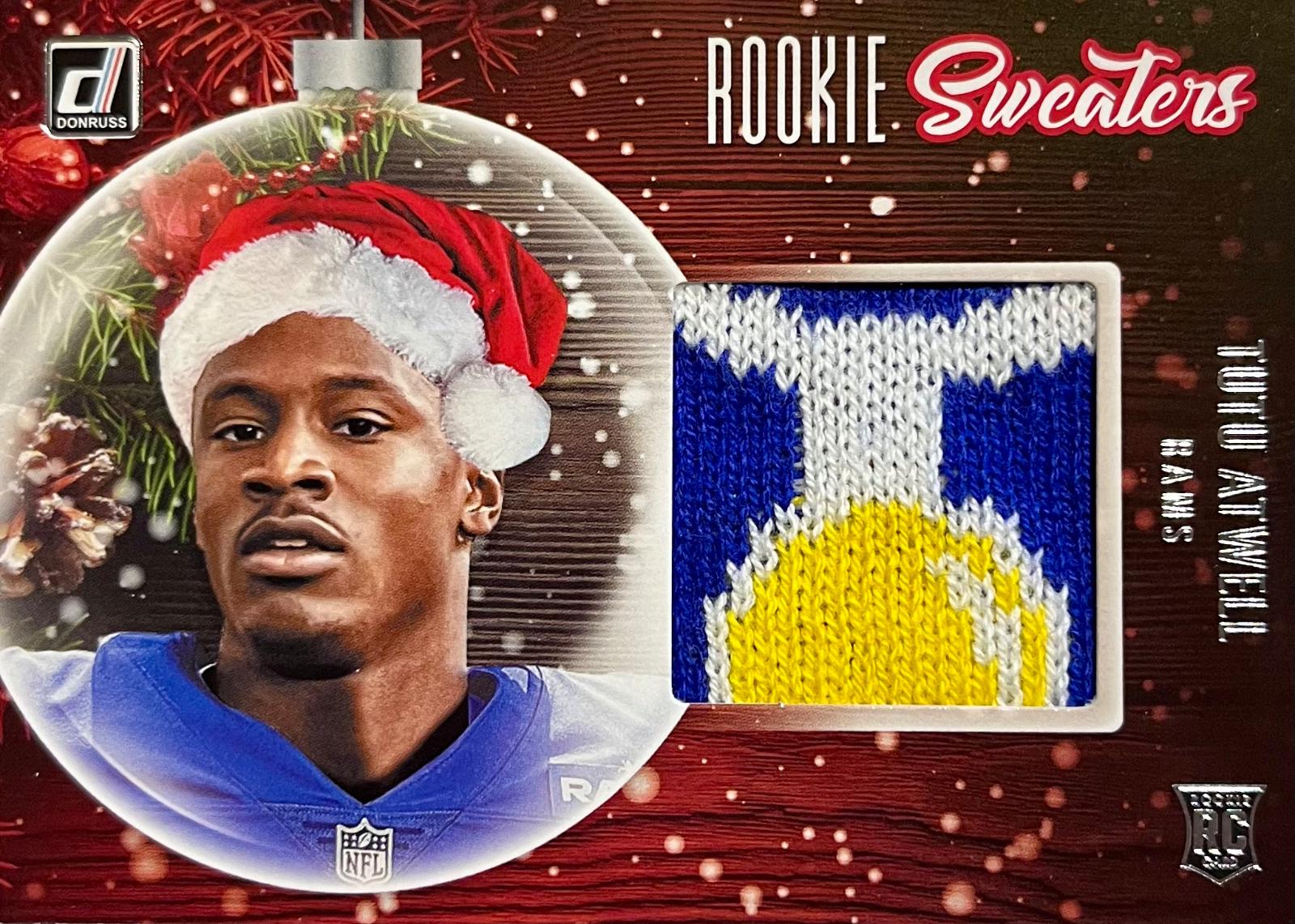 Tutu Atwell #RS-TAT Football Cards 2021 Panini Clearly Donruss Rookie Special