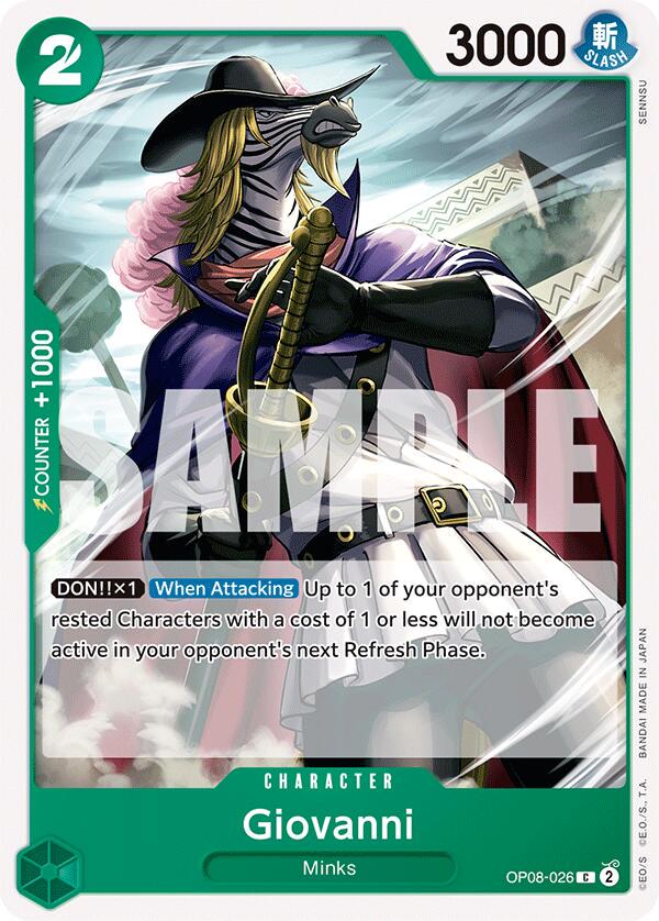 Giovanni OP08-026 One Piece Two Legends