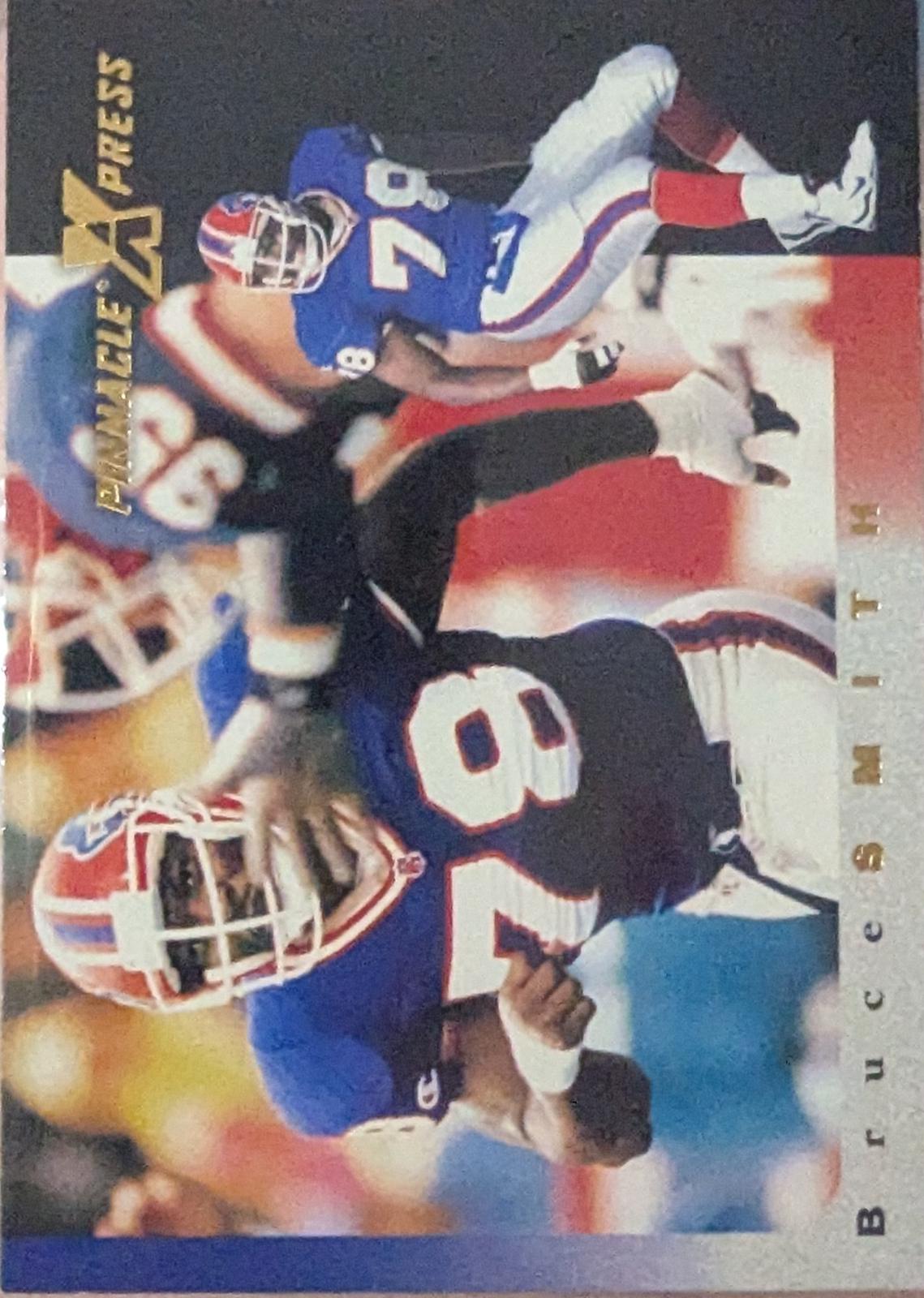 Bruce Smith #39 Football Cards 1997 Pinnacle X Press