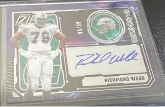 Richmond Webb #17 Football Cards 2024 Panini Zenith Z-Graphs