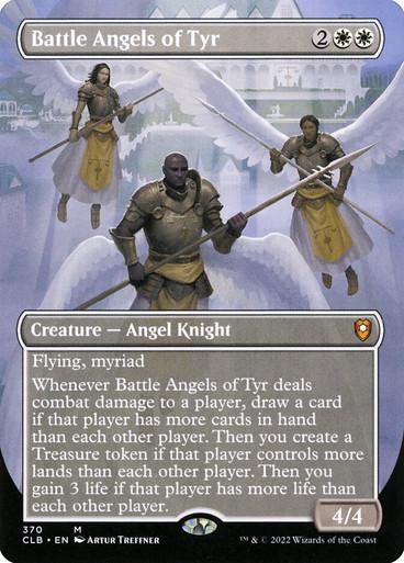 Battle Angels of Tyr #370 Magic Commander Legends: Battle for Baldur's Gate