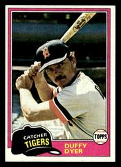 Duffy Dyer #196 Baseball Cards 1981 Topps Prices