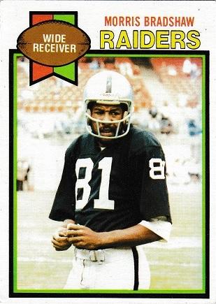 Morris Bradshaw #28 Football Cards 1979 Topps