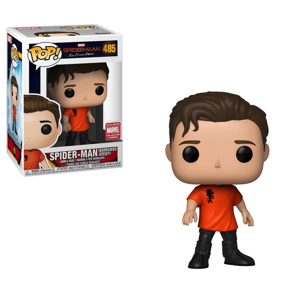 Spider-Man Borrowed Jersey #485 Funko POP Marvel