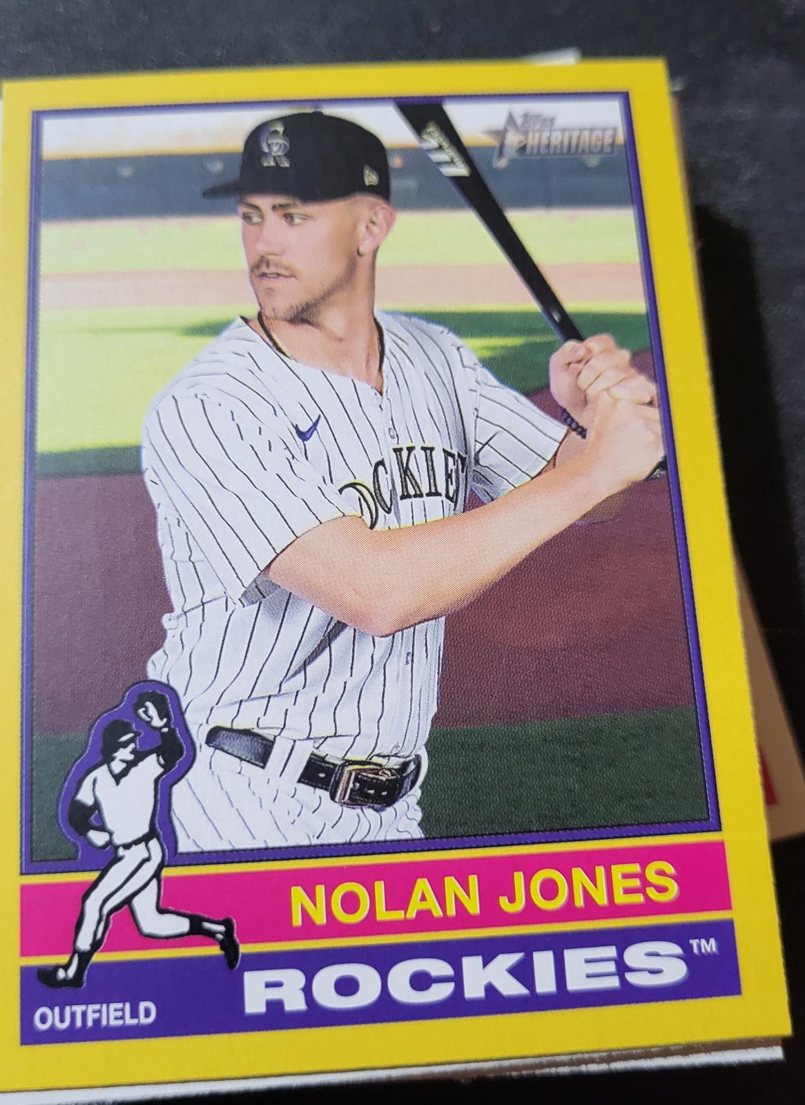 Nolan Jones [Yellow Border] #139