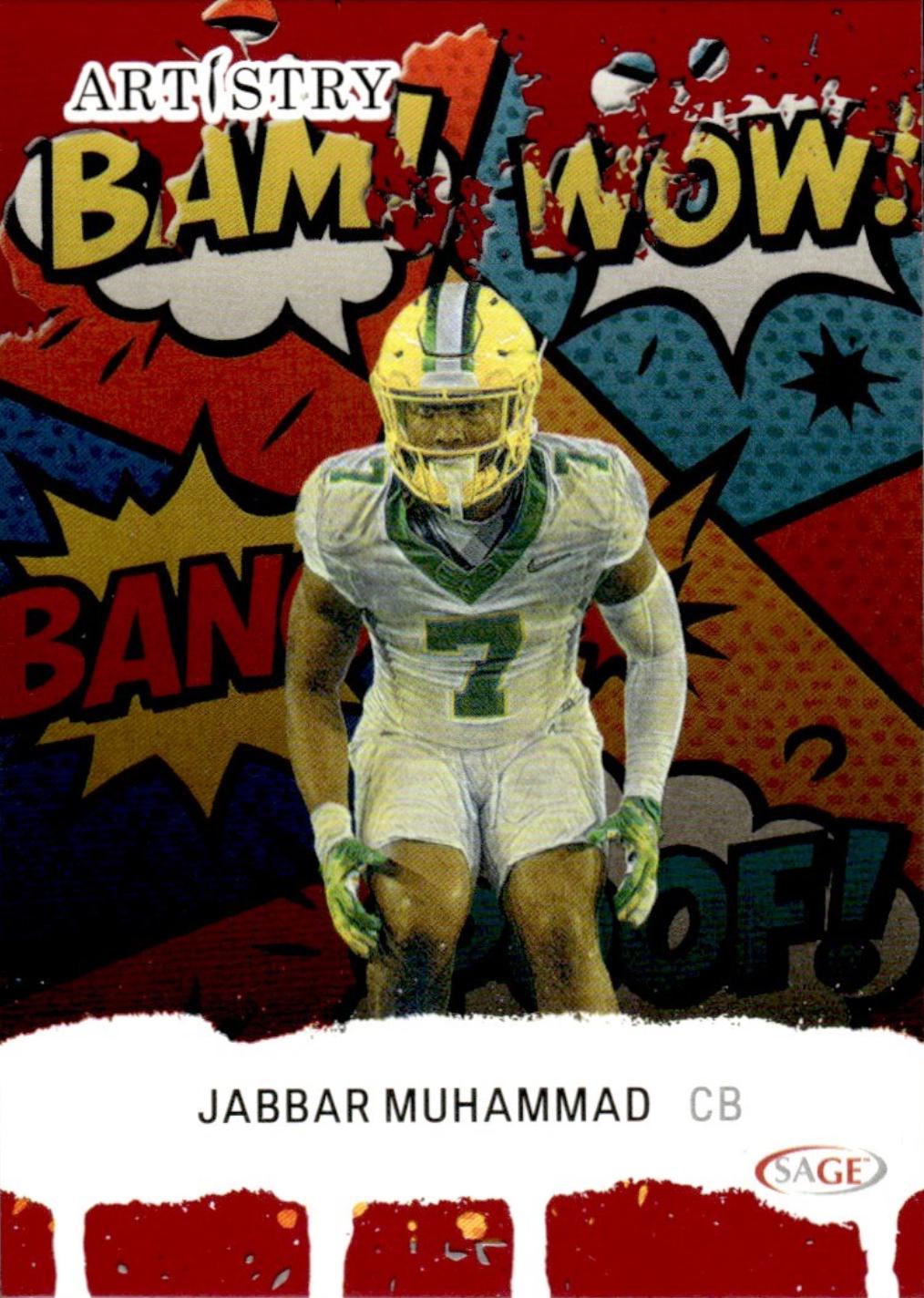 Jabbar Muhammad #54 2025 Sage Artistry Football