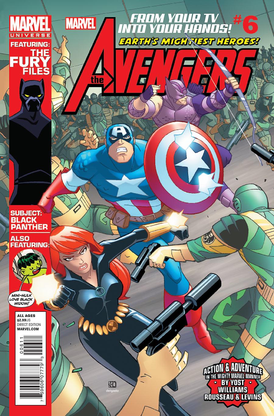 Marvel Universe Avengers: Earth's Mightiest Heroes #6 (2012) Comic Books Marvel Universe Avengers: Earth's Mightiest Heroes