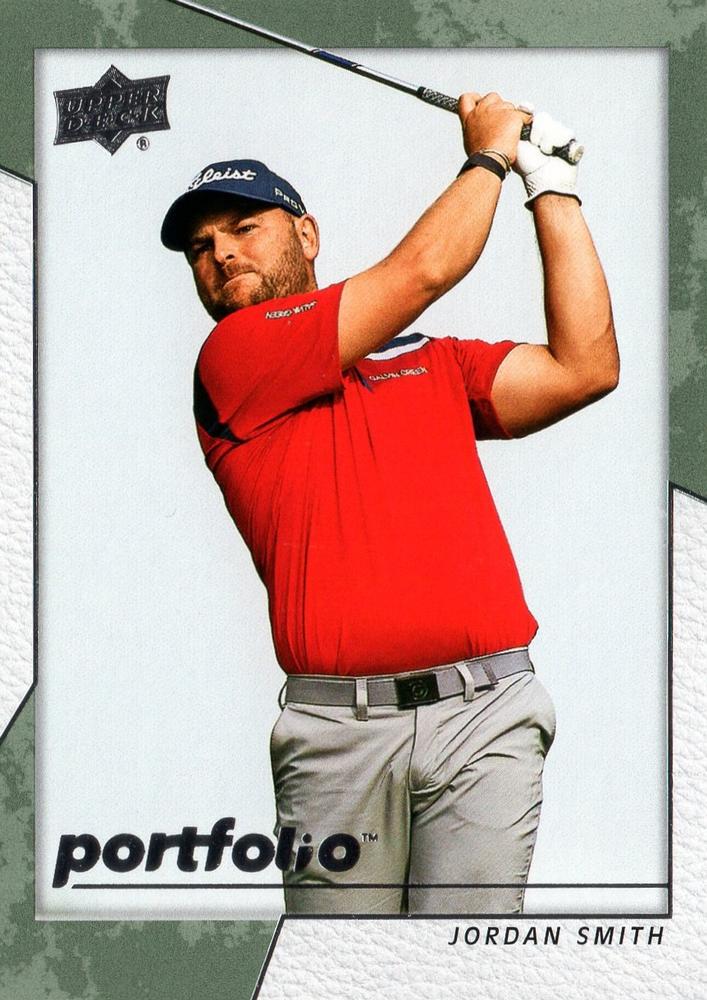 Jordan Smith #20 2024 Upper Deck Portfolio Golf