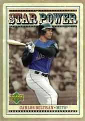 Carlos Beltran #SP-CB Baseball Cards 2007 Upper Deck Star Power Prices