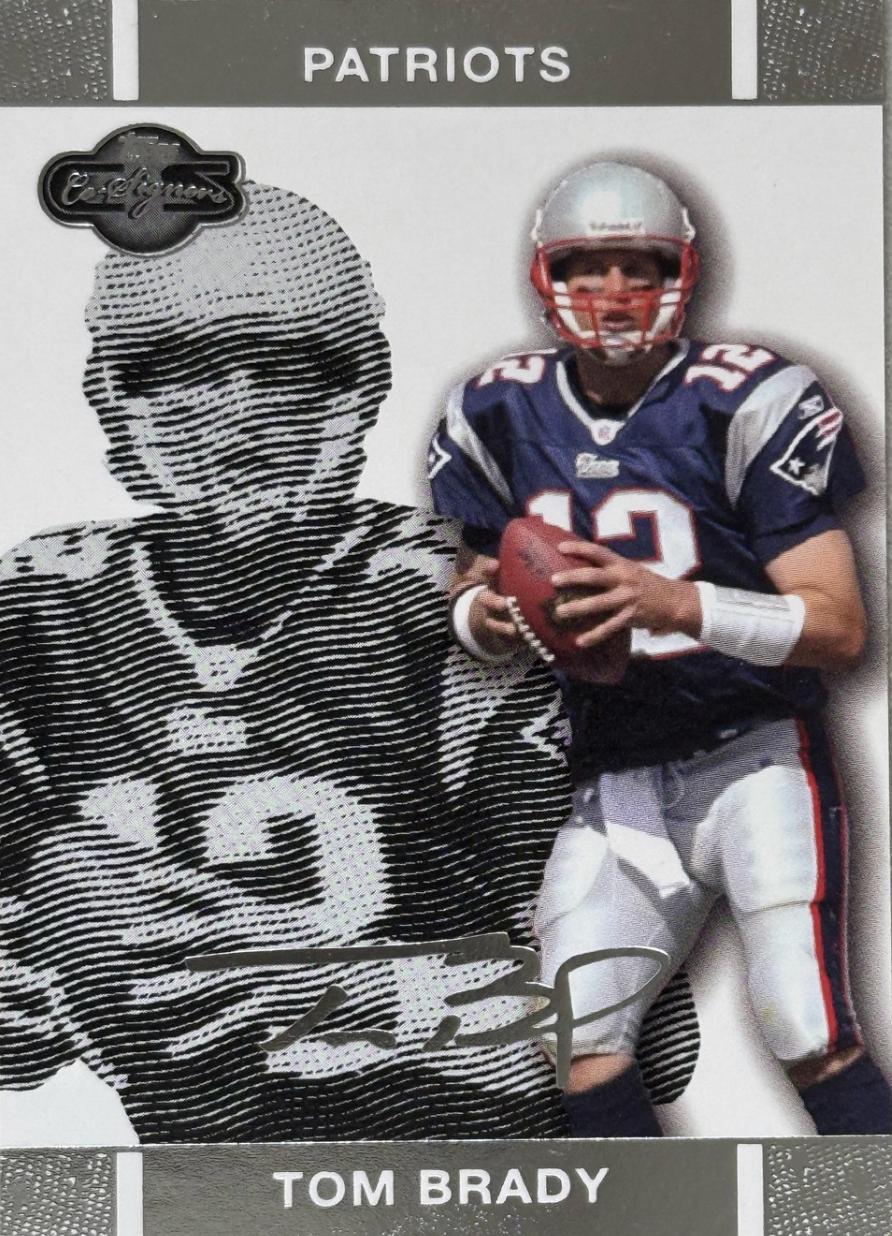Tom Brady #4 2007 Topps Co Signers Football