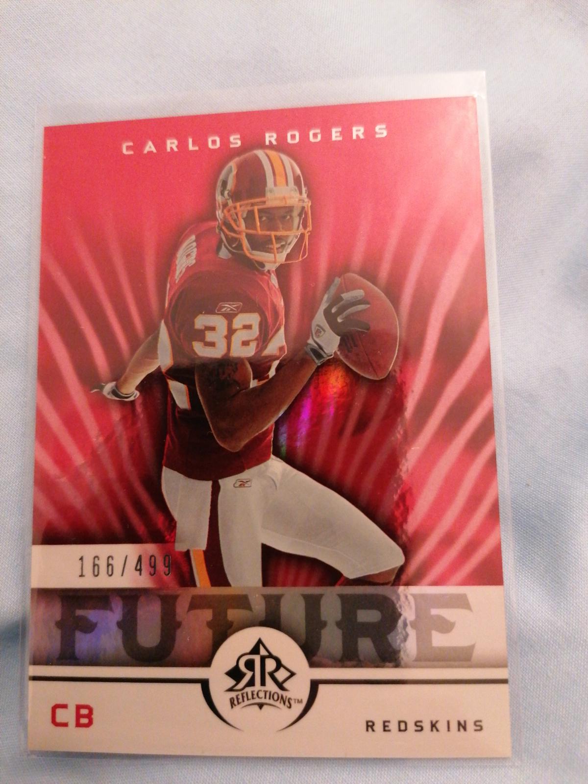 Carlos Rogers #248 2005 Upper Deck Reflections Football