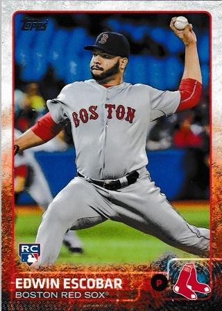 Edwin Escobar #77 Baseball Cards 2015 Topps