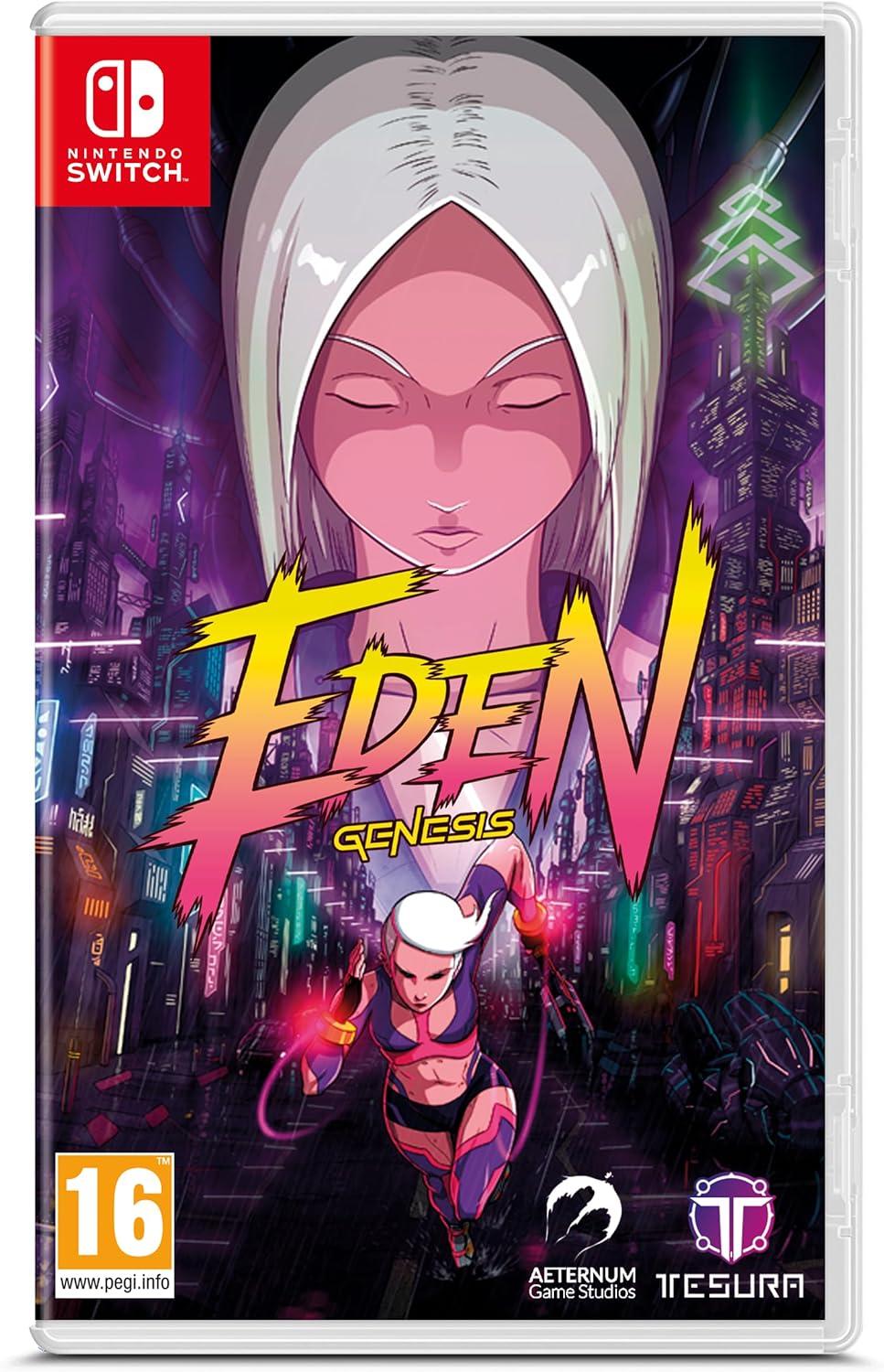Carátula de Eden Genesis para Switch (edición PAL España)