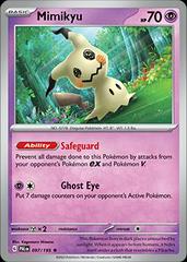 Full Res | Mimikyu Pokemon Paldea Evolved