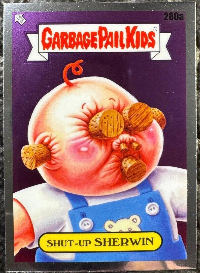 Shut-Up SHERWIN #280a 2024 Garbage Pail Kids Chrome