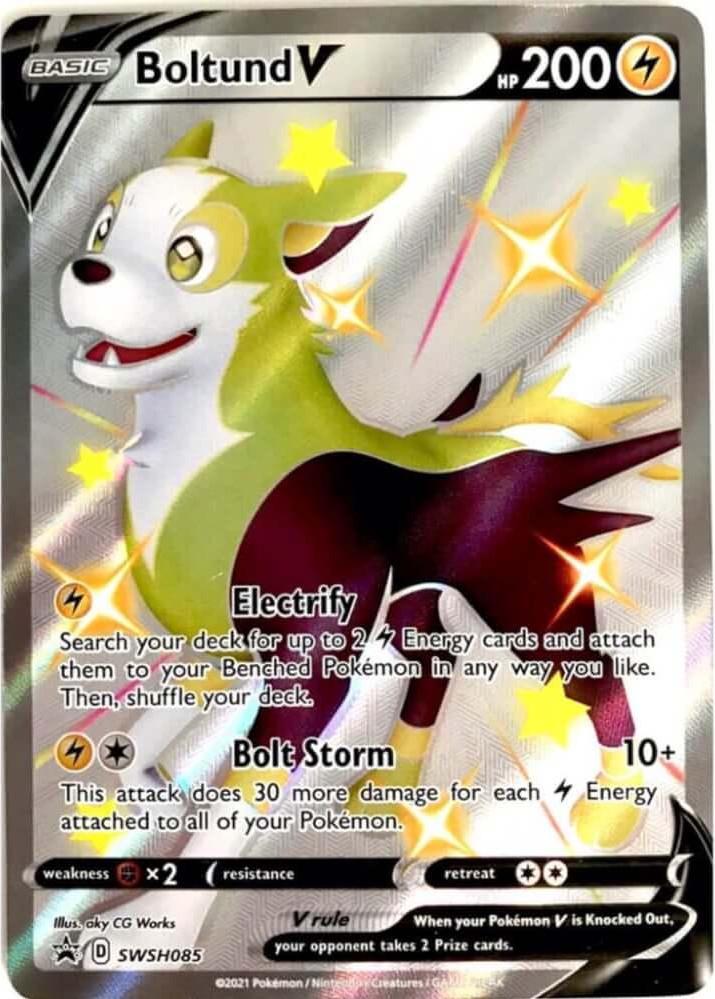 Boltund V #SWSH085 Pokemon Promo