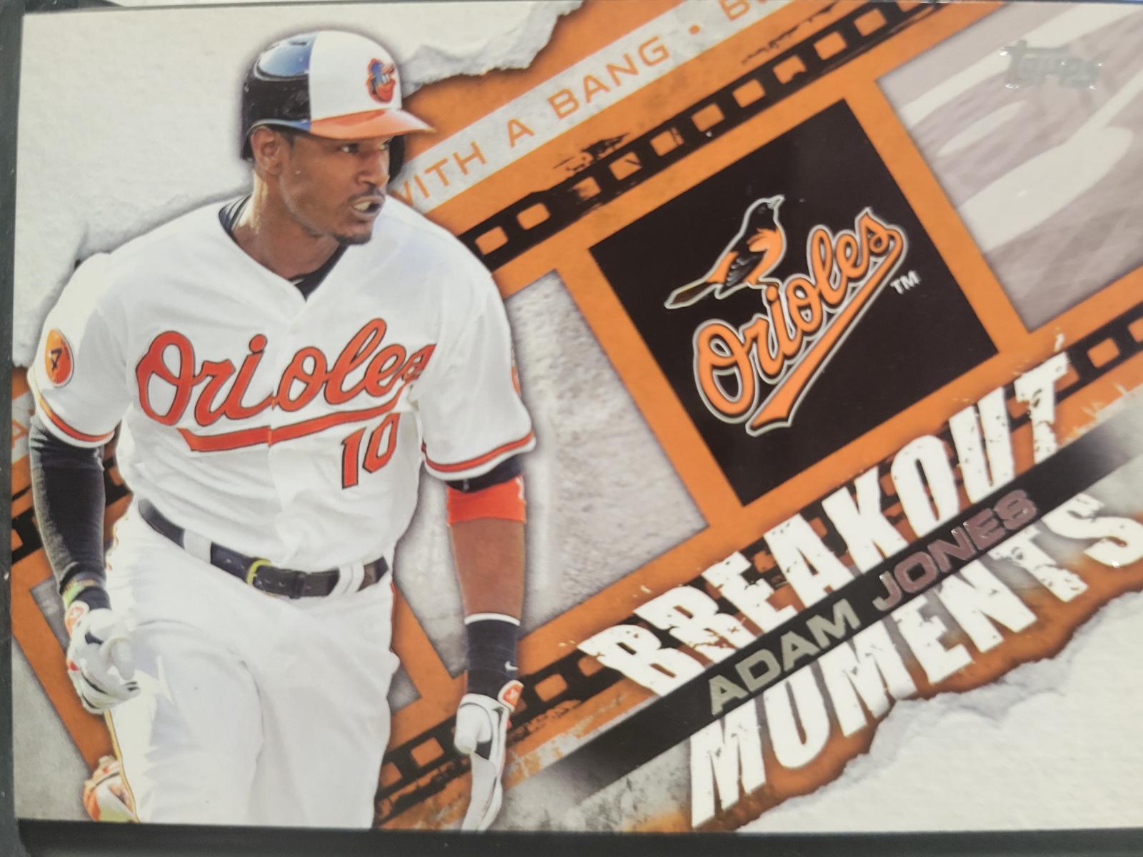 Adam Jones #BM-13 Baseball Cards 2014 Topps Breakout Moments