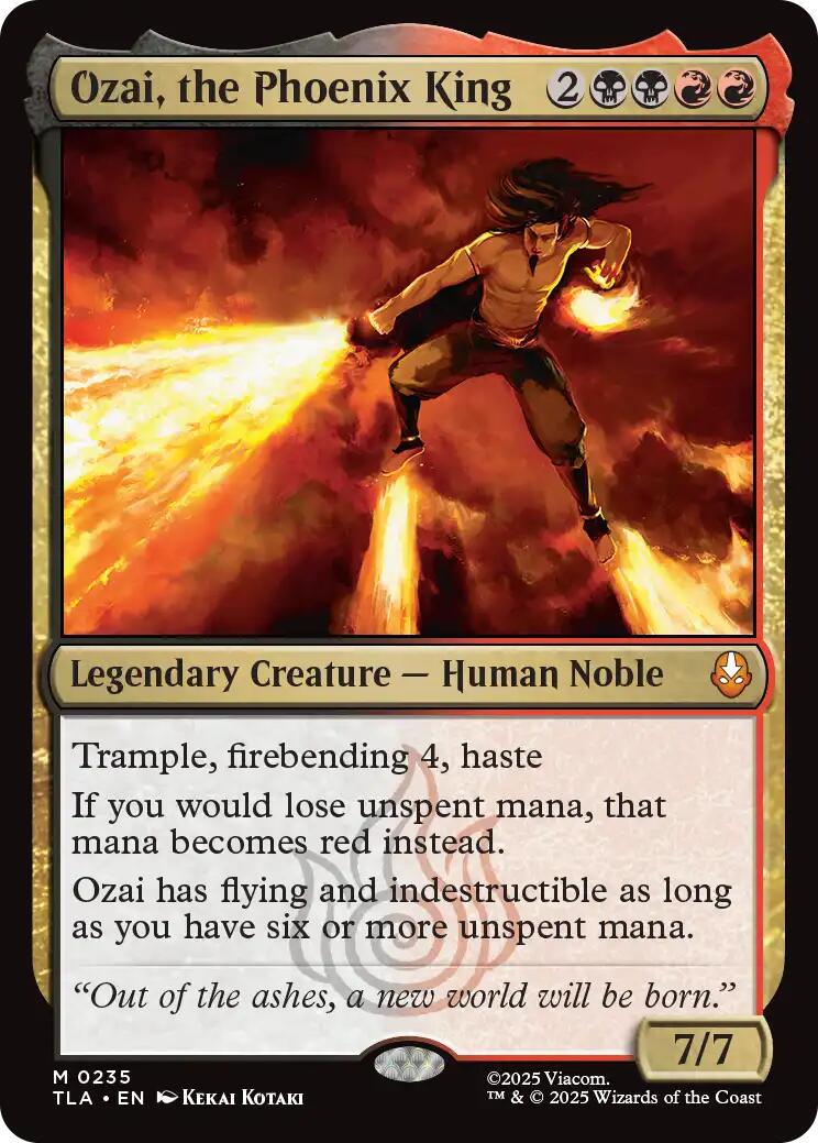 Ozai, the Phoenix King #235 Prices | Magic Avatar: The Last