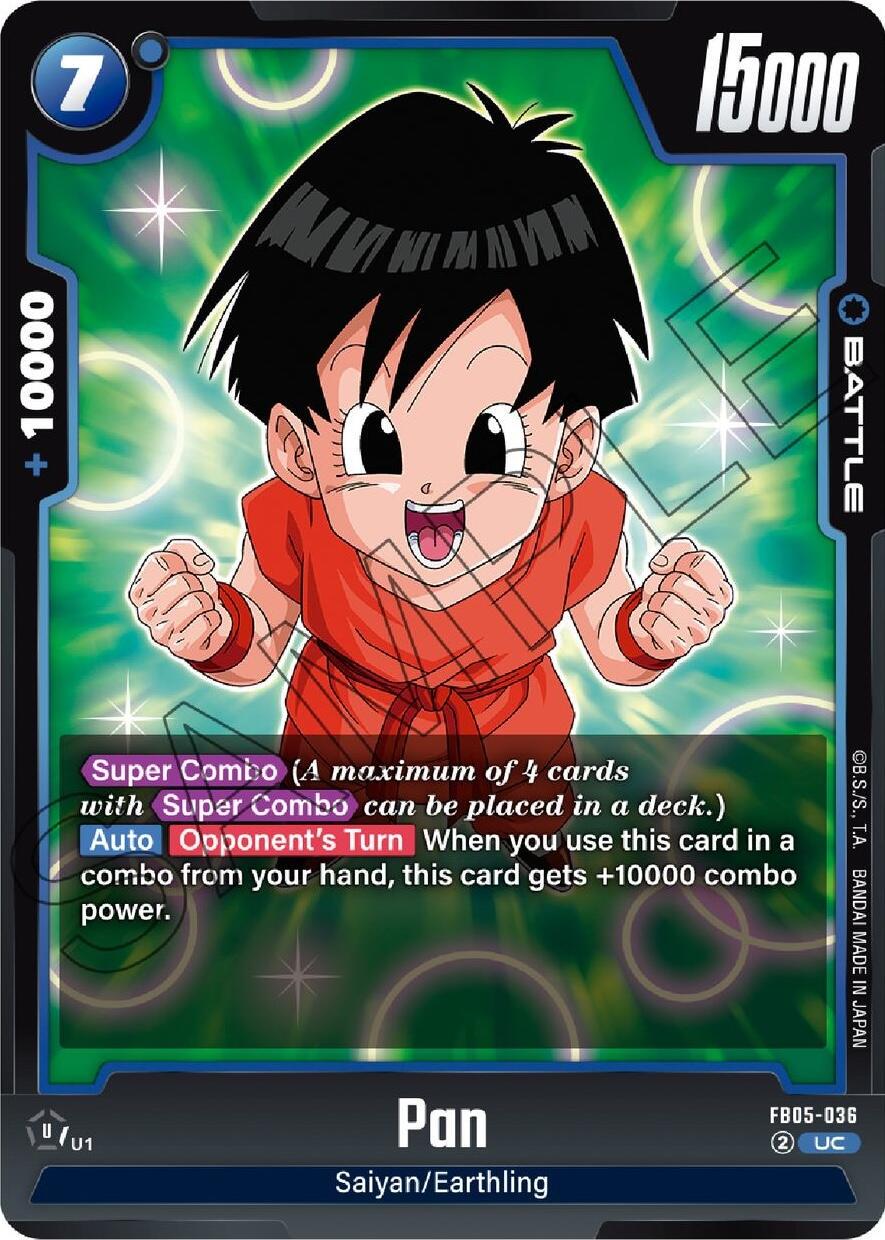 Pan FB05-036 Dragon Ball Super New Adventure