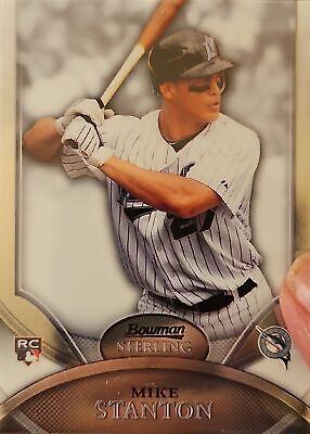 Mike Stanton #17 Baseball Cards 2010 Bowman Sterling