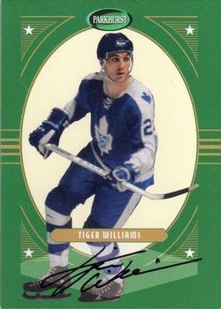Tiger Williams #PA-44 2001-02 Parkhurst Hockey Autographs