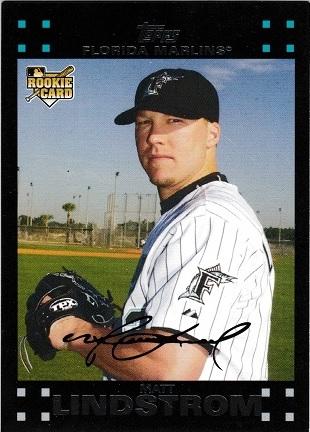 Matt Lindstrom #UH178 Baseball Cards 2007 Topps Update & Highlights