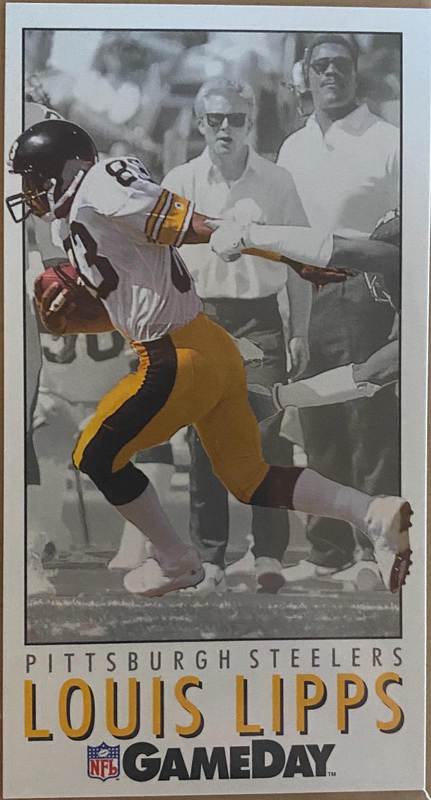 Louis Lipps #348 Football Cards 1992 Fleer Gameday