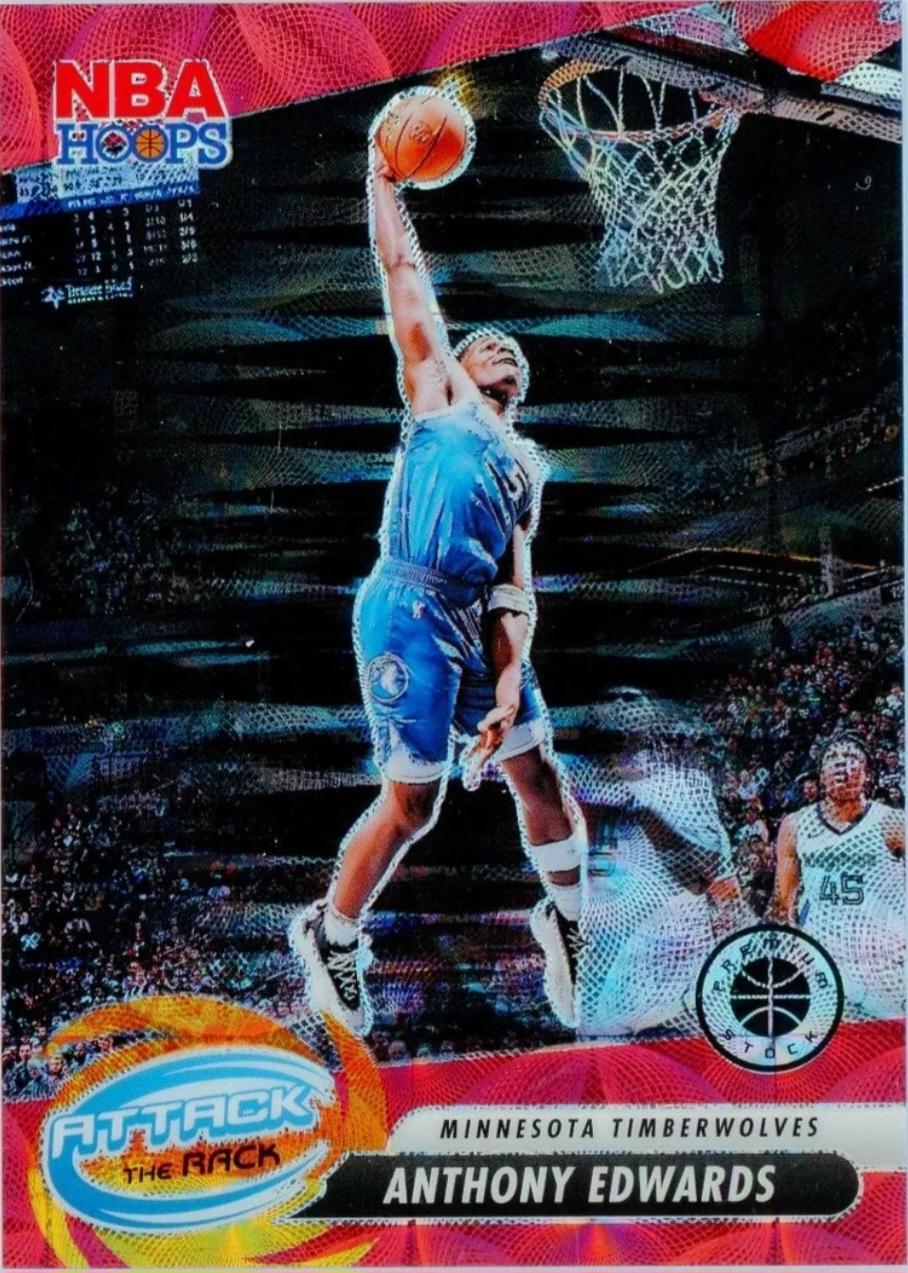 Anthony Edwards [Premium Red Prizm] #7