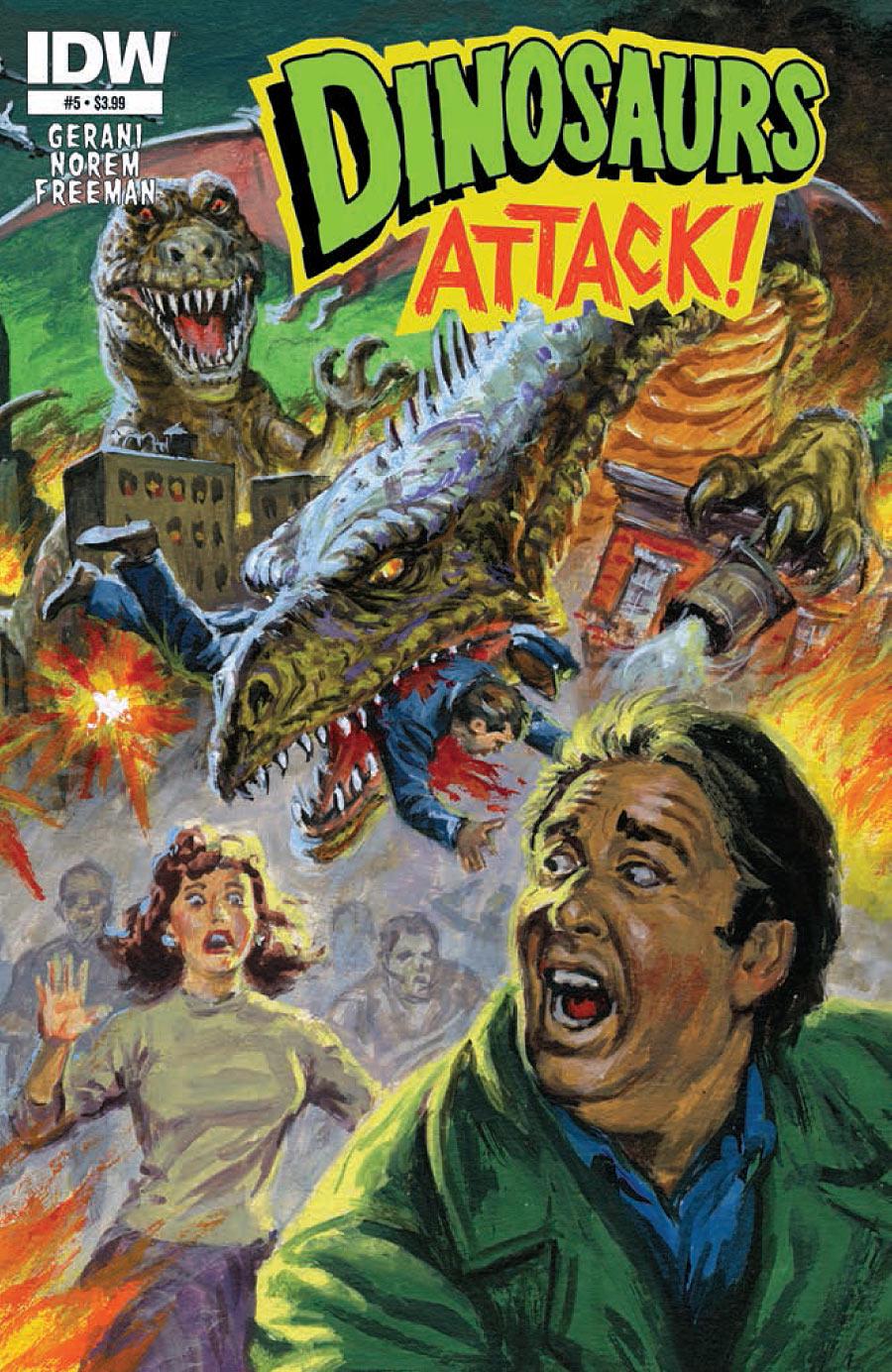 Dinosaurs Attack #5 (2013) Comic Books Dinosaurs Attack