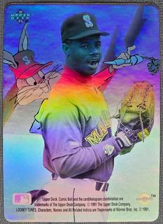 Ken Griffey Jr. and Bugs Bunny