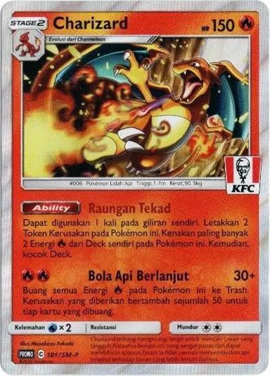 【PSA10】リザードン 181/SM-P ケンタッキー インドネシア プロモ Pokemon Charizard KFC Chaki Kids Meal INDONESIAN Full Art Promo